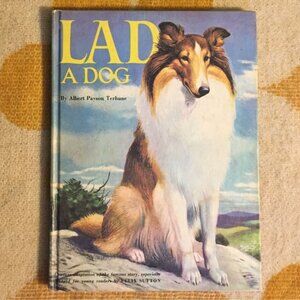 66-(VB) Vintage. Book. Lad A Dog. Albert Payton Terhune